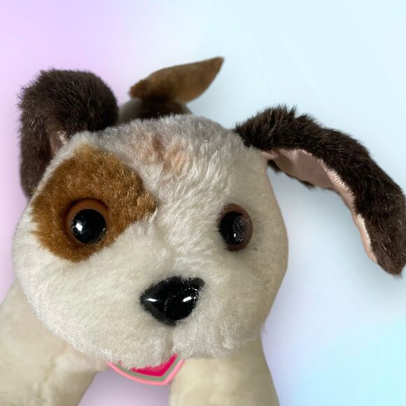 1996 Cap Toys Tuggles the Walking Pup w/ Name tag & Harness Dog Plush - Picture 3 of 16